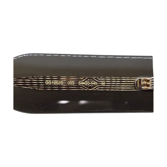 Gucci GRAY GREN  Sunglasses WITH BLUE LENSES MOD1262 - Picture 3 of 9